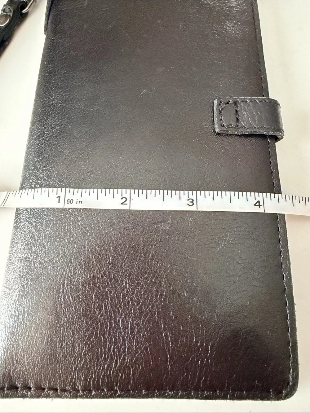 Patricia Nash Black Leather Wristlet Wallet
